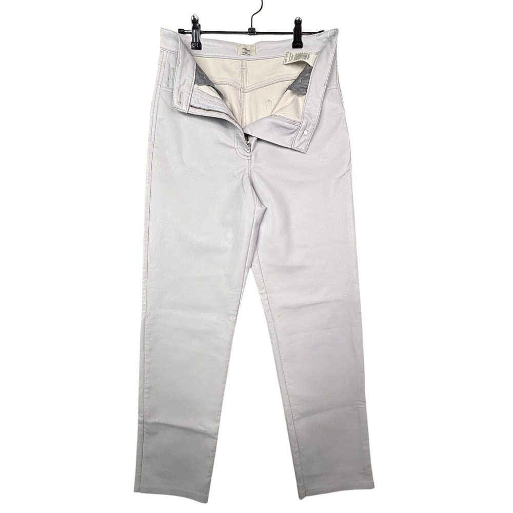 Wilfred Aritzia White Skinny Pants Size 8 Stretch Casual Chic‎